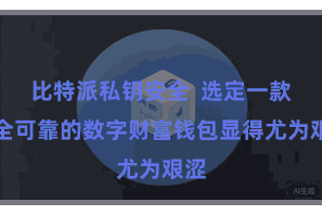 比特派私钥安全 选定一款安全可靠的数字财富钱包显得尤为艰涩